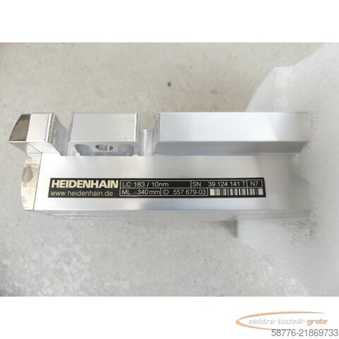 רְכִיב Heidenhain LC 183 / 10nm ML 340mm ID: 557 679-03 SN: 39124141T --