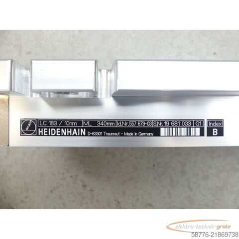 Component Heidenhain LC 183 ML 340mm ID 557 679-03 AE LC 183 generalüber. 6 Mon. Gewähr.