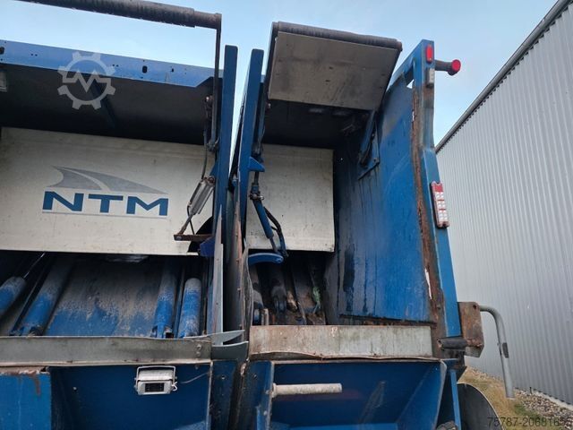 Çöp kamyonu MERCEDES-BENZ 2635 NTM 2 Kammern 12,6+6,2 cbm, Klima
