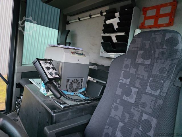 شاحنة جمع القمامة MERCEDES-BENZ 2635 NTM 2 Kammern 12,6+6,2 cbm, Klima