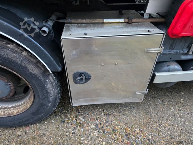 شاحنة جمع القمامة MERCEDES-BENZ 2635 NTM 2 Kammern 12,6+6,2 cbm, Klima