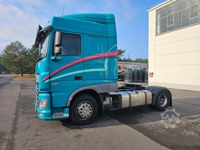 Standart çekici ünitesi DAF XF 410, Standklima, Euro 6