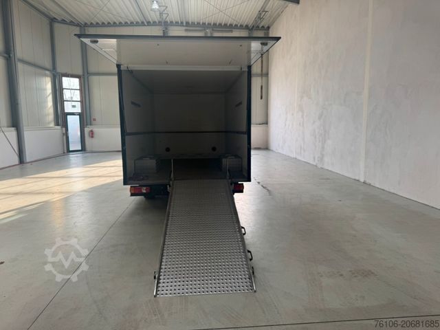 Furgão fechado RENAULT Master Tiefrahmenkoffer mit Rampe *Kamera*