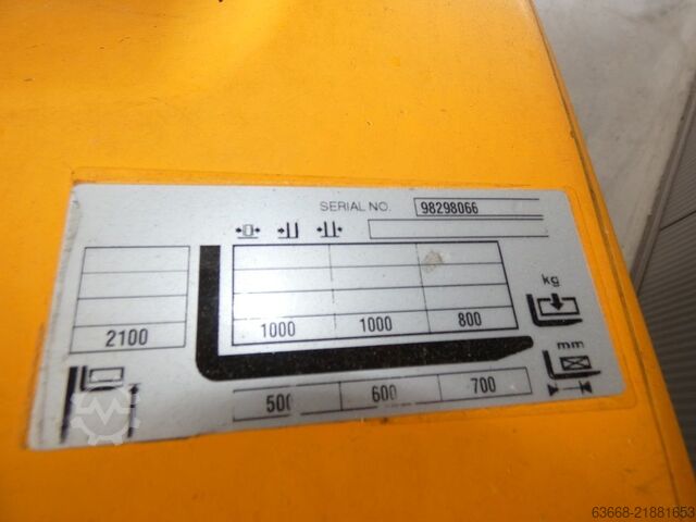 डबल डेकर Jungheinrich EJD 120