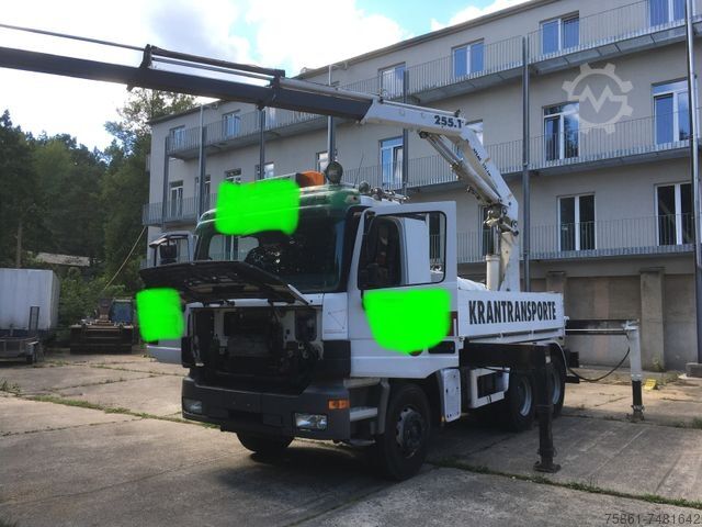 Macara montată pe camion MERCEDES-BENZ 2643 Kran Atlas AK255 6x4
