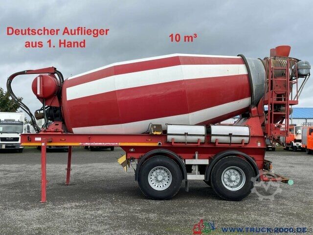 Oplegger Karrena 10 m³ Betonmischer / Concrete Mixer 1.Hd