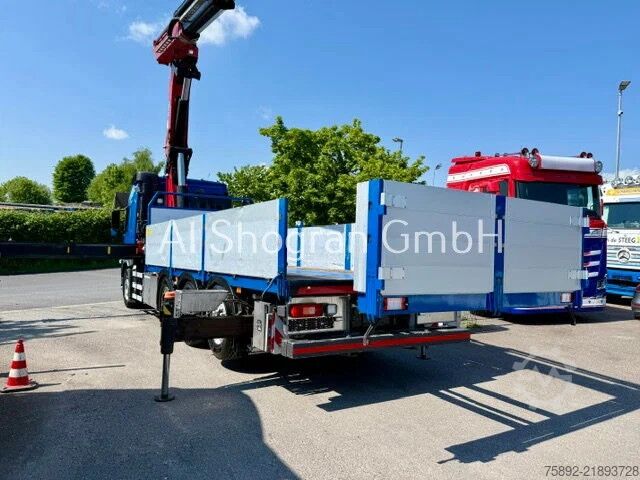 Plataforma de carga Volvo FH 500 8x4 / HMF 5020 K6 + Fly Jip K5 Funk / Eu6