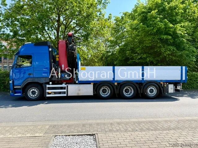 Plataforma de carga Volvo FH 500 8x4 / HMF 5020 K6 + Fly Jip K5 Funk / Eu6