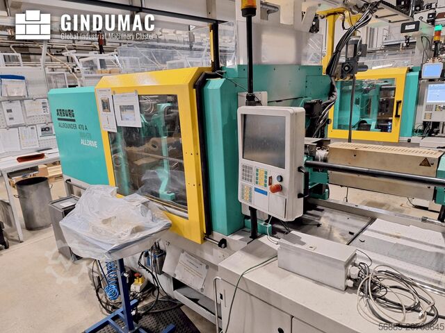 Vertikalni stroj za injekcijsko prešanje Arburg 470 A 800-170