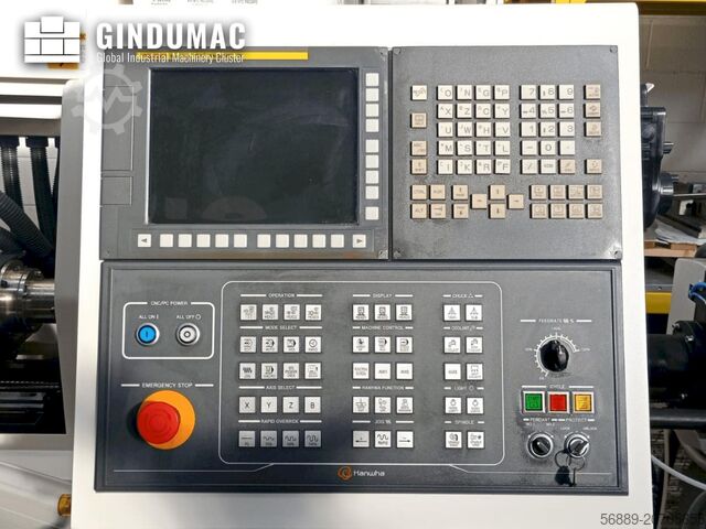 Máquina de torneado de tipo suizo Hanwha XDI32-N