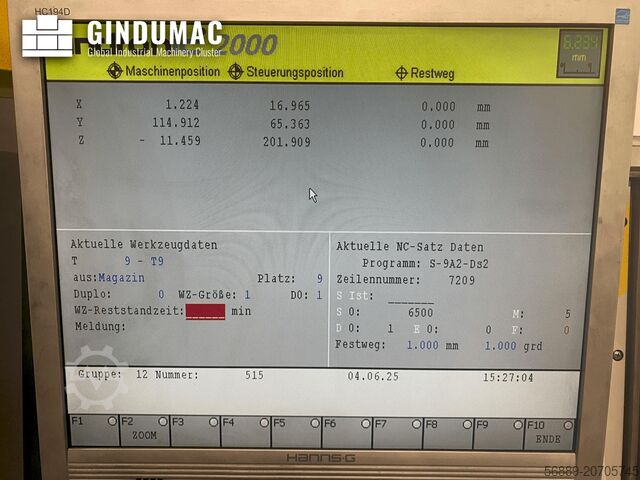 مركز القطع الرأسية OPS INGERSOLL OPS 600