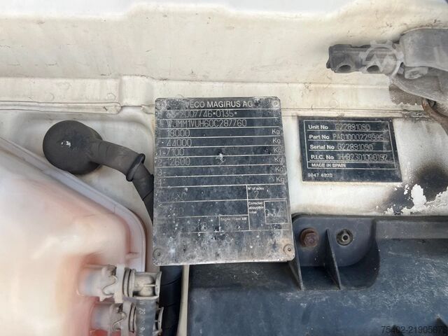 SZM tiêu chuẩn Iveco Stralis 500 / Hydraulic / Automatic / Euro 6