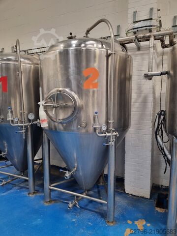20HL bira üretim tesisi ve fermentasyon tankları Magusa / Zheijang Dayu 