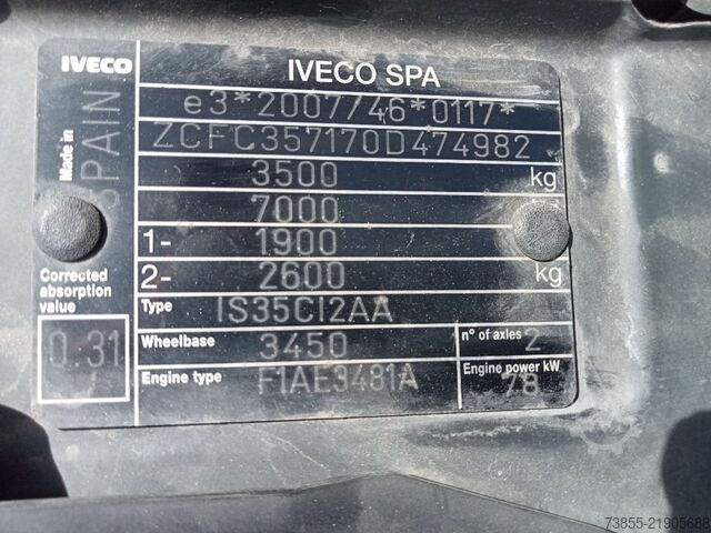 Xe thương mại - xe ben Iveco 35C11