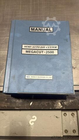 Máy bế khuôn WOOKIL MEGACUT MC-2500 WOOKIL MC-2500