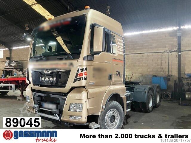 Стандартний тягач MAN TGX 33.580 6x4 BB, Retarder, zZGG 150.000kg