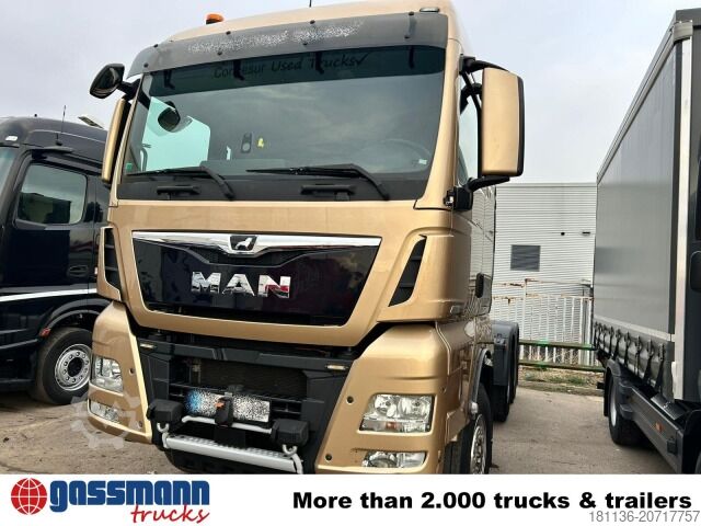 Стандартний тягач MAN TGX 33.580 6x4 BB, Retarder, zZGG 150.000kg