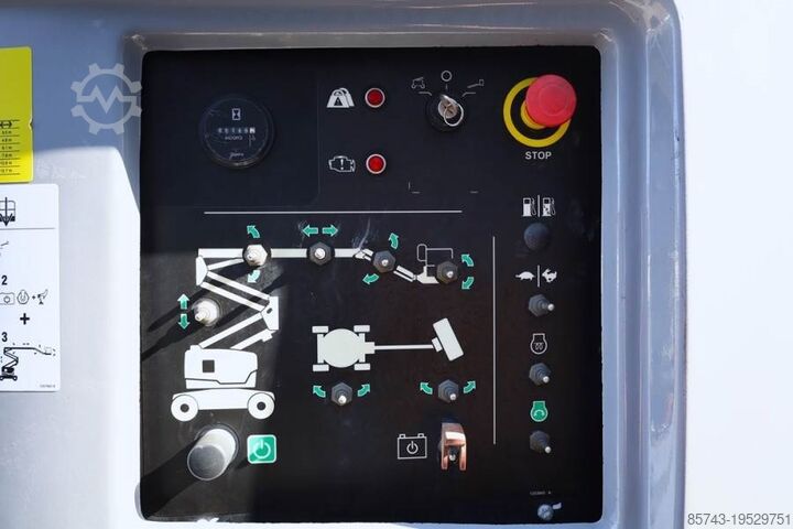 Gelenkteleskoparbeitsbühne Genie Z62/40 Diesel, 4x4 Drive, 20.9 m Working Height, 1