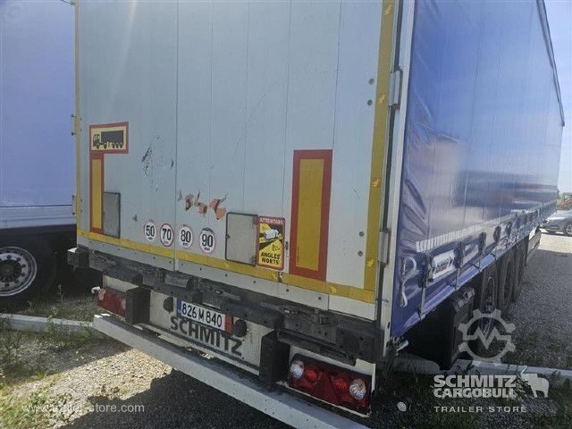 Auflieger mit Pritsche & Plane Schmitz Cargobull Semitrailer Curtainsider Standard