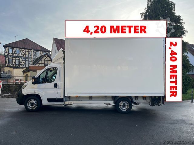 Transporter mit Koffer FIAT DUCATO XXXL KOFFER MIT LBW TEMPOMAT KAMERA LED