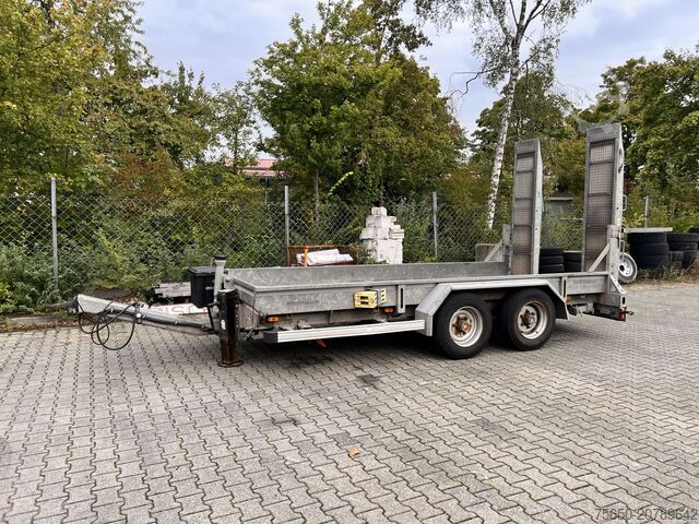 Madala platvormiga haagis tt Tandemtieflader