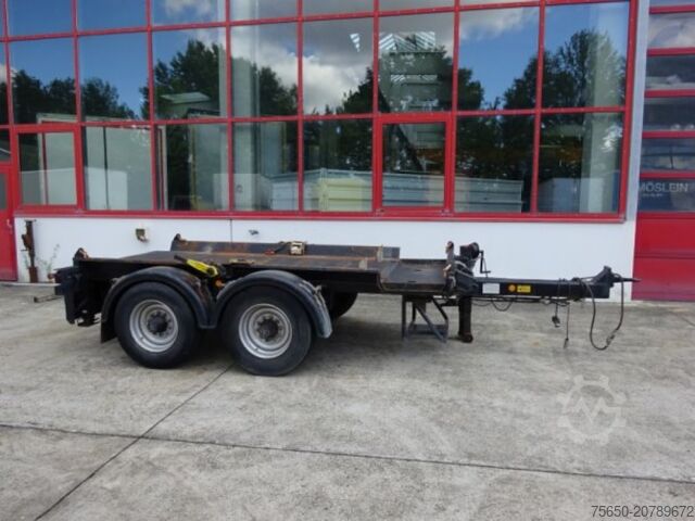 Siloanhänger Hueffermann HTM13 13 t Tandem- Absetztmulden Anhänger