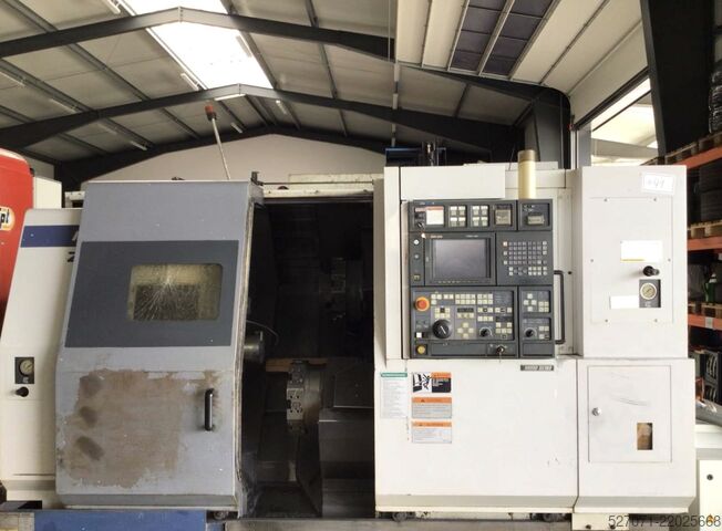 Tour bi-tourelle avec sous-broche Moriseiki ZL-150SMC