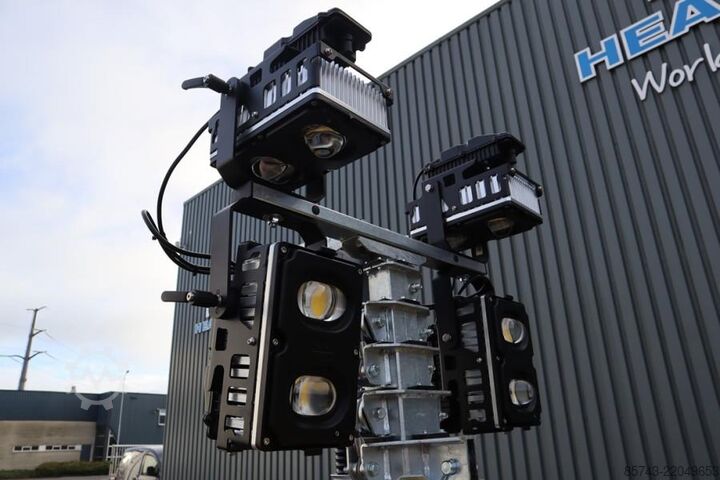 Svjetlosni toranj Atlas Copco Hilight H6+ Valid inspection, Max Boom Height 8m,