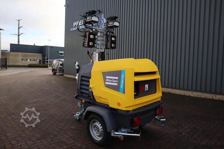 Svjetlosni toranj Atlas Copco Hilight H6+ Valid inspection, Max Boom Height 8m,