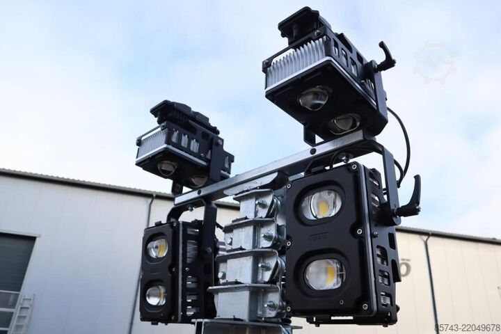 Svjetlosni toranj Atlas Copco Hilight H6+ Valid inspection, Max Boom Height 8m,