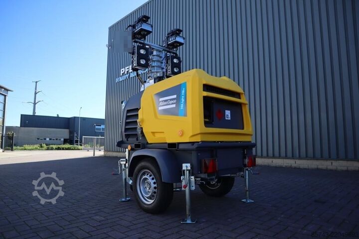 Svjetlosni toranj Atlas Copco Hilight H6+ Valid inspection, Max Boom Height 8m,