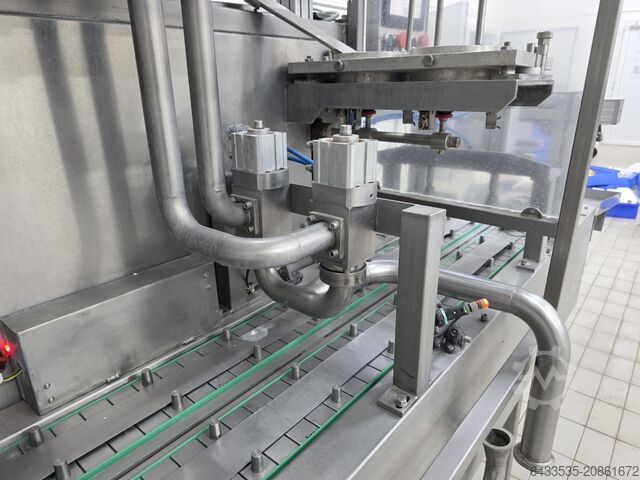 Двуканална машина за пълнене на чашки за млечни продукти INTERTECH 