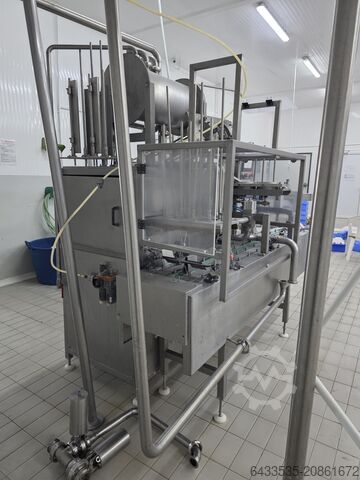 Двуканална машина за пълнене на чашки за млечни продукти INTERTECH 