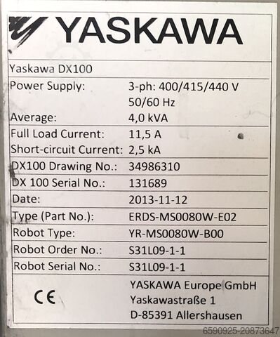 Robô industrial Yaskawa DX100