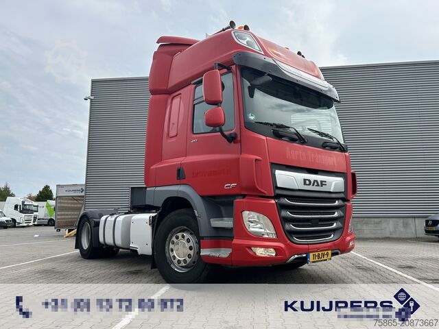 Standart-SZM DAF CF 410 FT Space Cab / 742 dkm / 2 Tanks / NL Truck