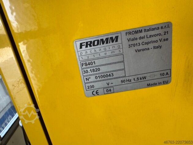 托盘包装机 Fromm FS40
