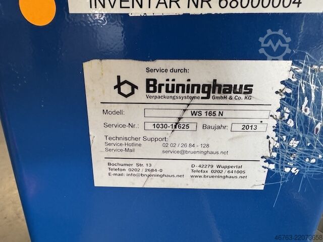 托盘包装机 Brüninghaus bzw. Siat WS 165 N
