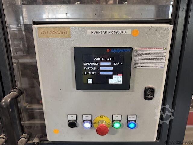 Cardboard packaging machine B&E Equipment / I-Pak IK14-1 XL-1