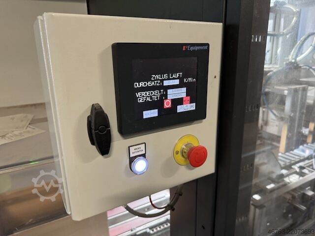 Máquina empaquetadora de cartón B&E Equipment / I-Pak INRU, Ipak