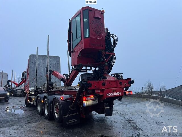 木材卡车 Volvo Fh540 8x4 Timber Truck w/ 2016 M110L80 Palfinger C