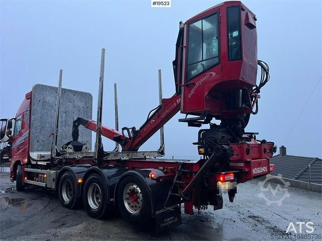 木材卡车 Volvo Fh540 8x4 Timber Truck w/ 2016 M110L80 Palfinger C