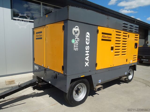Kompresor me vidë Atlas Copco XAHS447