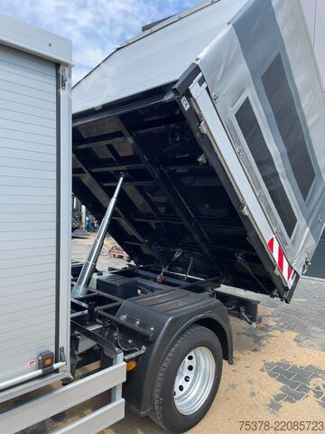 Transporter mit Doppelkabine Ford Transit Kipper aus 1.Hand+Klima+AHK+EU5