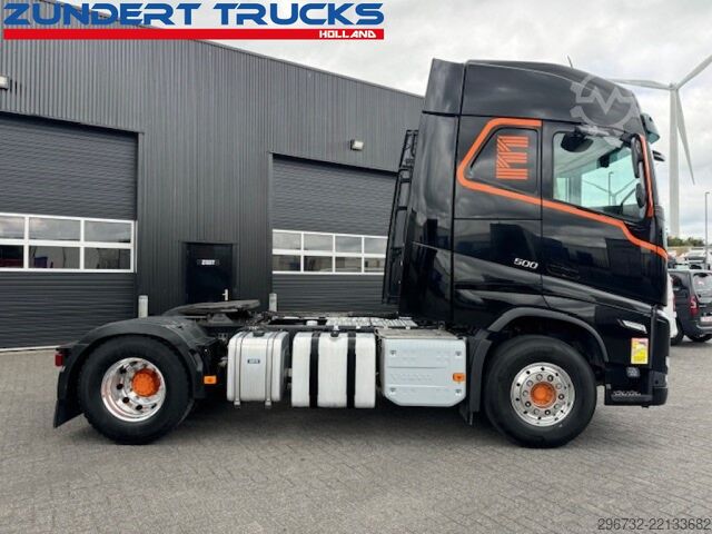 मानक SZM Volvo FH 500 GLOBETROTTER, 2 TANKS, LEATHER, ALCOA