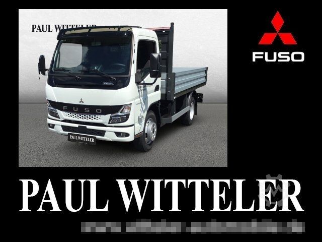 Pick-up skåpbil FUSO eCanter 6S15e S-Batterie Pritschenaufbau / LED