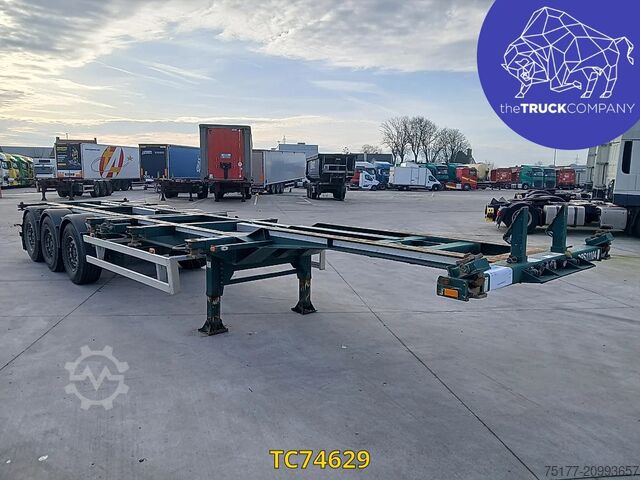 Transporte de contenedores Renders 