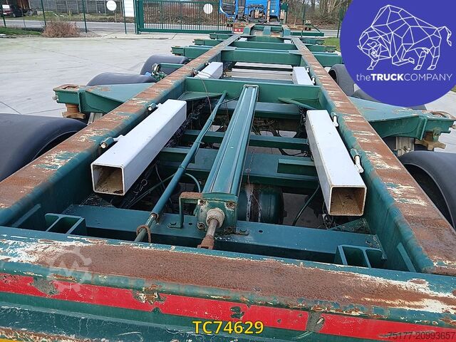 Transporte de contenedores Renders 