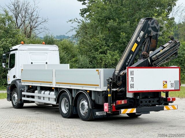 ट्रक-माउंटेड क्रेन MERCEDES-BENZ ANTOS 2540* HIAB 144 BS - 2 HIDUO /FUNK