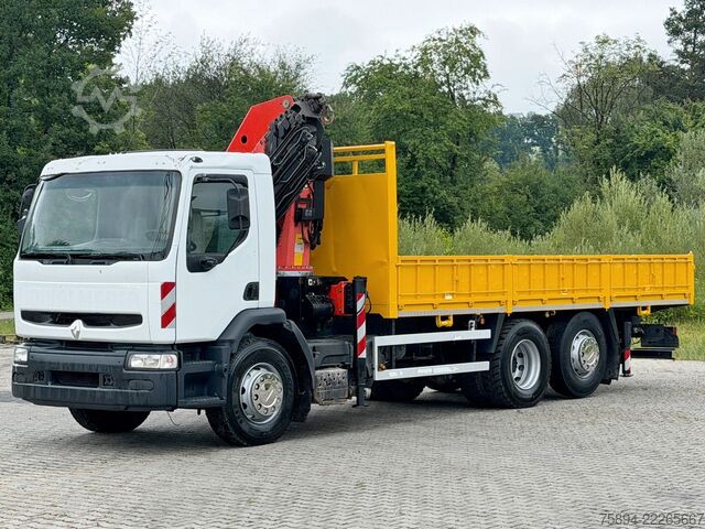 ट्रक-माउंटेड क्रेन RENAULT Premium 320* PRITSCHE 6,30m *PK 29002/FUNK* TOP