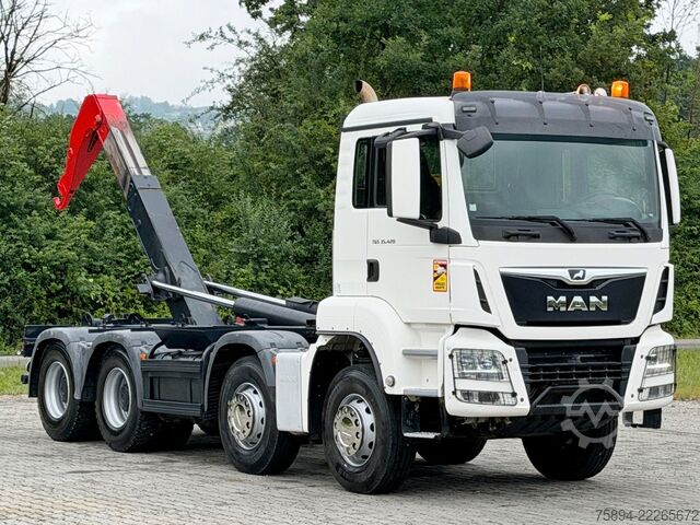 Abrollkipper MAN TGS 35.420 * ABROLLKIPPER * 8x4 * TOPZUSTAND